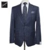 Blue Tonal Check Esprit Modern Fit Super 120s Wool Suit - Jack Victor 1 Blue Tonal Check Esprit Modern Fit Super 120s Wool Suit - Jack Victor -ETON Store JACKVICTORESPRIT3231607 1