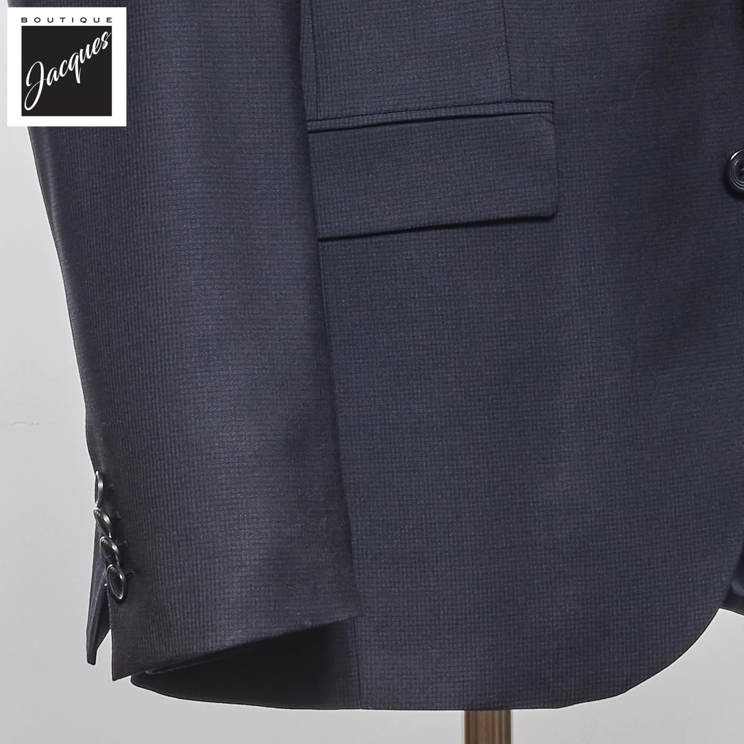 Navy Esprit Modern Fit Wool Suit - Jack Victor 5 Navy Esprit Modern Fit Wool Suit - Jack Victor - Image 3