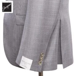 Gray Prince-of-Wales Esprit Modern Fit Wool Suit - Jack Victor 8 Gray Prince-of-Wales Esprit Modern Fit Wool Suit - Jack Victor -ETON Store JACKVICTORESPRIT3251411 3