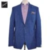 Mid Blue Stretch Hampton Contemporary Fit Sport Jacket - Jack Victor 1 Mid Blue Stretch Hampton Contemporary Fit Sport Jacket - Jack Victor -ETON Store JACKVICTORHAMPTONC01221 2