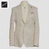 Ivory Linen-Knit Hampton Contemporary Fit Sport Jacket - Jack Victor 1 Ivory Linen-Knit Hampton Contemporary Fit Sport Jacket - Jack Victor -ETON Store JACKVICTORHAMPTONC01422 5