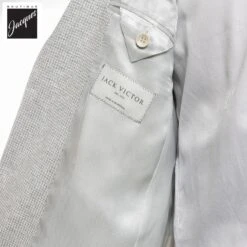 Light Gray Linen Cotton Comfortwear Hampton Contemporary Fit - Jack Victor 9 Light Gray Linen Cotton Comfortwear Hampton Contemporary Fit - Jack Victor -ETON Store JACKVICTORHAMPTONC01432 4