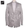 Gray Cotton Silk Knit Hampton Contemporary Fit Sport Jacket - Jack Victor 2 Gray Cotton Silk Knit Hampton Contemporary Fit Sport Jacket - Jack Victor -ETON Store JACKVICTORHAMPTONC01531 1