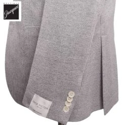 Gray Cotton Silk Knit Hampton Contemporary Fit Sport Jacket - Jack Victor 8 Gray Cotton Silk Knit Hampton Contemporary Fit Sport Jacket - Jack Victor -ETON Store JACKVICTORHAMPTONC01531 3