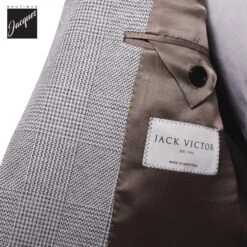 Gray Cotton Silk Knit Hampton Contemporary Fit Sport Jacket - Jack Victor 9 Gray Cotton Silk Knit Hampton Contemporary Fit Sport Jacket - Jack Victor -ETON Store JACKVICTORHAMPTONC01531 4