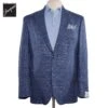 Mid Blue Check Hampton Loro Piana Contemporary Fit Sport Jacket - Jack Victor 1 Mid Blue Check Hampton Loro Piana Contemporary Fit Sport Jacket - Jack Victor -ETON Store JACKVICTORHAMPTONC01534 2