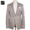 Taupe Woven Knit Linen/Wool/Silk Hampton Contemporary Fit Sport Jacket - Jack Victor 2 Taupe Woven Knit Linen/Wool/Silk Hampton Contemporary Fit Sport Jacket - Jack Victor -ETON Store JACKVICTORHAMPTONC1585 1
