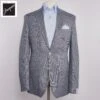 Blue Linen Knit Hampton Contemporary Fit Sport Jacket - Jack Victor 2 Blue Linen Knit Hampton Contemporary Fit Sport Jacket - Jack Victor -ETON Store JACKVICTORHARMPTONC01434 1