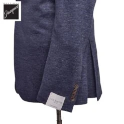 Dark Blue Knit Linen/Wool/Silk Hartford Contemporary Fit Sport Jacket - Jack Victor 8 Dark Blue Knit Linen/Wool/Silk Hartford Contemporary Fit Sport Jacket - Jack Victor -ETON Store JACKVICTORHARTFORDC01527 3
