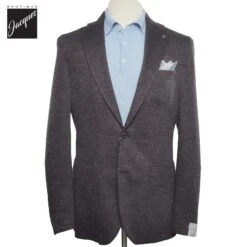 Brown Mélange Wool & Silk Hartford Contemporary Fit Sport Coat - Jack Victor