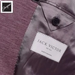 Berry Melange Hartford Contemporary Fit Unconstructed Sport Jacket - Jack Victor 9 Berry Melange Hartford Contemporary Fit Unconstructed Sport Jacket - Jack Victor -ETON Store JACKVICTORHARTFORDC1623 1