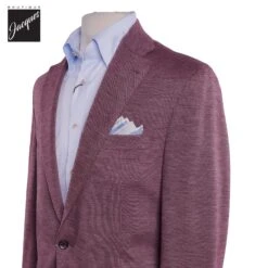 Berry Melange Hartford Contemporary Fit Unconstructed Sport Jacket - Jack Victor 7 Berry Melange Hartford Contemporary Fit Unconstructed Sport Jacket - Jack Victor -ETON Store JACKVICTORHARTFORDC1623 3