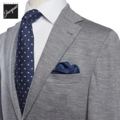 Gray Hartford Contemporary Fit Knit Suit - Jack Victor 7 Gray Hartford Contemporary Fit Knit Suit - Jack Victor -ETON Store JACKVICTORHARTFORDC3100 2