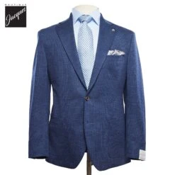 Blue Micro-Stripe Hartford Knit Suit - Jack Victor