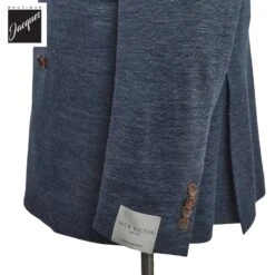 Blue Comfortwear Hill Contemporary Fit Cotton-Linen Sport Jacket - Jack Victor 8 Blue Comfortwear Hill Contemporary Fit Cotton-Linen Sport Jacket - Jack Victor -ETON Store JACKVICTORHILLC1396 4