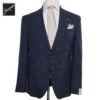 Blue Melange Neat Ivan Contemporary Fit Unconstructed Wool-Linen Suit - Jack Victor 2 Blue Melange Neat Ivan Contemporary Fit Unconstructed Wool-Linen Suit - Jack Victor -ETON Store JACKVICTORIAN3251462 1