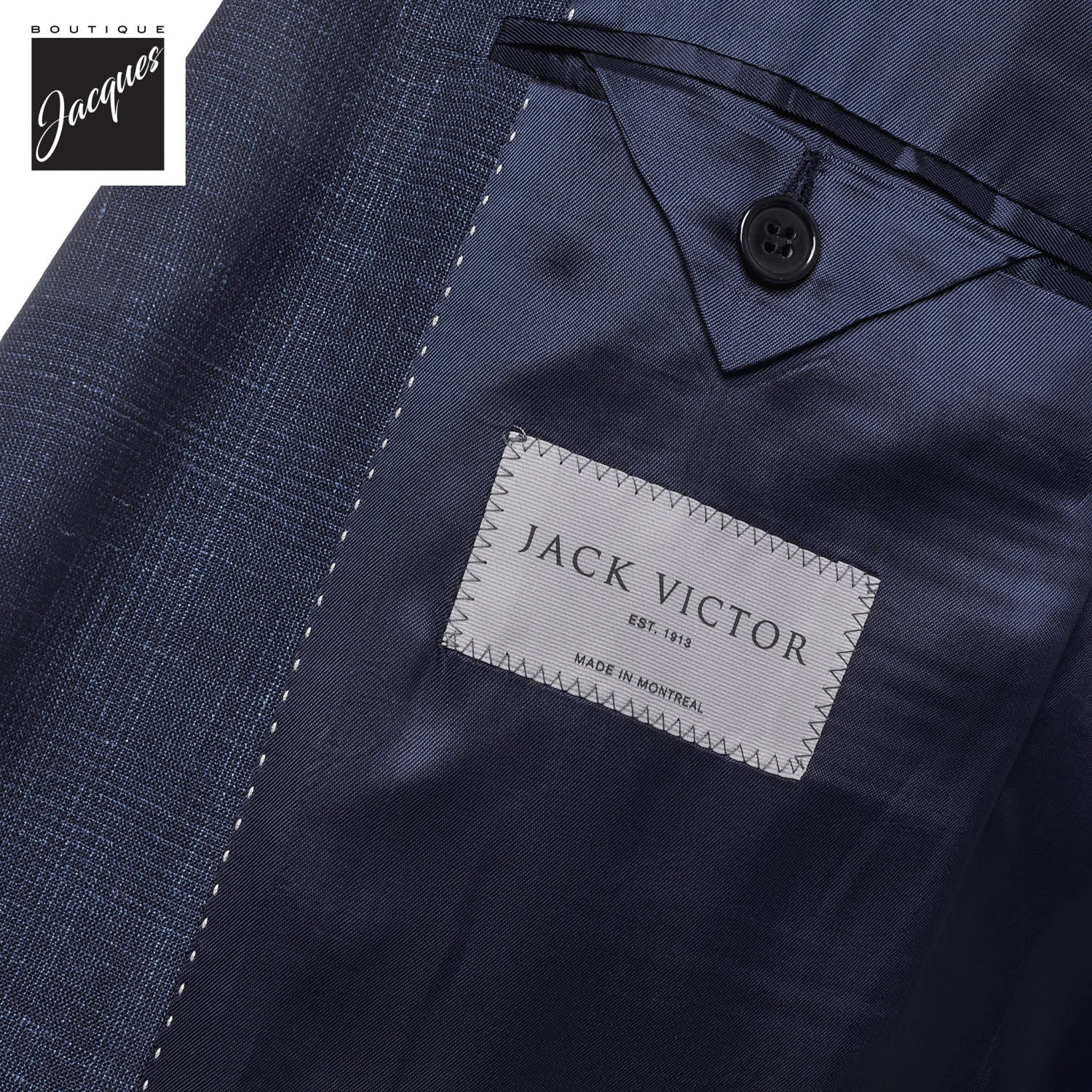 Blue Prince Of Wales Irving Contemporary Fit Wool Suit - Jack Victor 6 Blue Prince Of Wales Irving Contemporary Fit Wool Suit - Jack Victor - Image 4