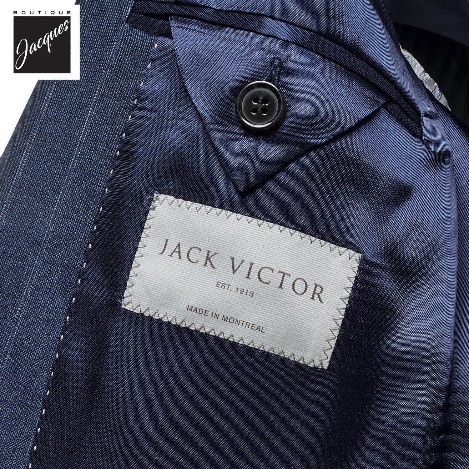 Blue Chalk-Stripe Vitale Barberis Wool Mason Contemporary Fit Suit - Jack Victor 1913 6 Blue Chalk-Stripe Vitale Barberis Wool Mason Contemporary Fit Suit - Jack Victor 1913 - Image 4
