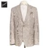Oatmeal Prince-of-Wales Super 120s Wool Midland Contemporary Sport Jacket - Jack Victor 2 Oatmeal Prince-of-Wales Super 120s Wool Midland Contemporary Sport Jacket - Jack Victor -ETON Store JACKVICTORMIDLAND1231406 1