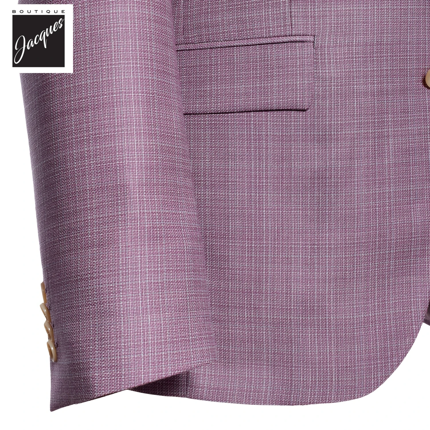 Lavender Neat Montana Contemporary Fit Sport Jacket - Jack Victor 5 Lavender Neat Montana Contemporary Fit Sport Jacket - Jack Victor - Image 3