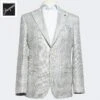 Light Gray Check Montana Contemporary Sport Jacket - Jack Victor