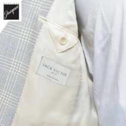 Light Gray Check Montana Contemporary Sport Jacket - Jack Victor 9 Light Gray Check Montana Contemporary Sport Jacket - Jack Victor -ETON Store JACKVICTORMONTANA1251424 4