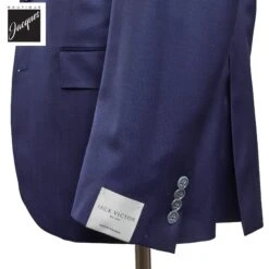 Royal Blue Montana Contemporary Fit Wool Suit - Jack Victor 8 Royal Blue Montana Contemporary Fit Wool Suit - Jack Victor -ETON Store JACKVICTORMONTANA3242127 3