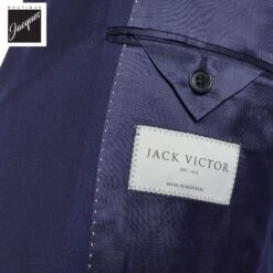 Royal Blue Montana Contemporary Fit Wool Suit - Jack Victor 9 Royal Blue Montana Contemporary Fit Wool Suit - Jack Victor -ETON Store JACKVICTORMONTANA3242127 4
