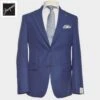 Mid Blue Montana Contemporary Fit Wool Suit - Jack Victor 1 Mid Blue Montana Contemporary Fit Wool Suit - Jack Victor -ETON Store JACKVICTORMONTANA3251029 1