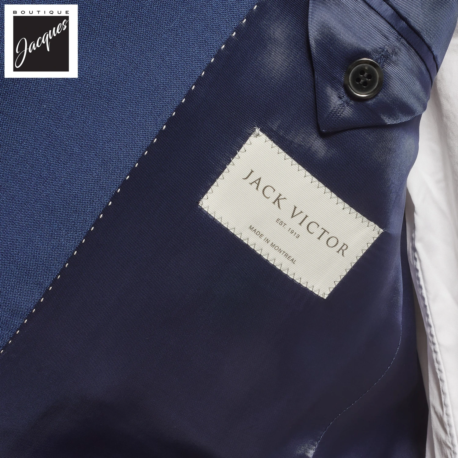 Mid Blue Montana Contemporary Fit Wool Suit - Jack Victor 6 Mid Blue Montana Contemporary Fit Wool Suit - Jack Victor - Image 4