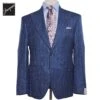 Blue Striped Vitale Barberis Wool Morgan Contemporary Fit Suit - Jack Victor 1913