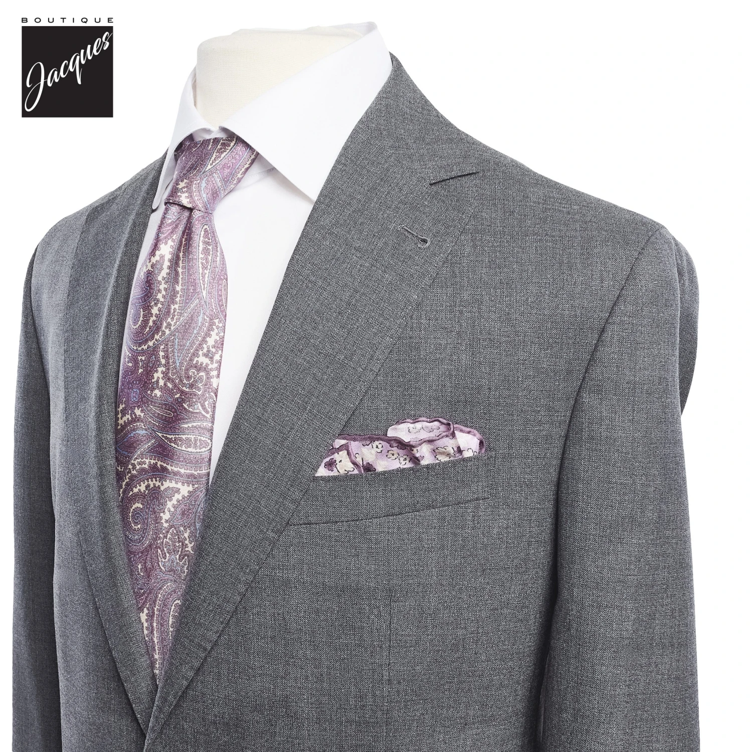 Gray Morton Contemporary Fit Unconstructed Suit - Jack Victor 4 Gray Morton Contemporary Fit Unconstructed Suit - Jack Victor - Image 2