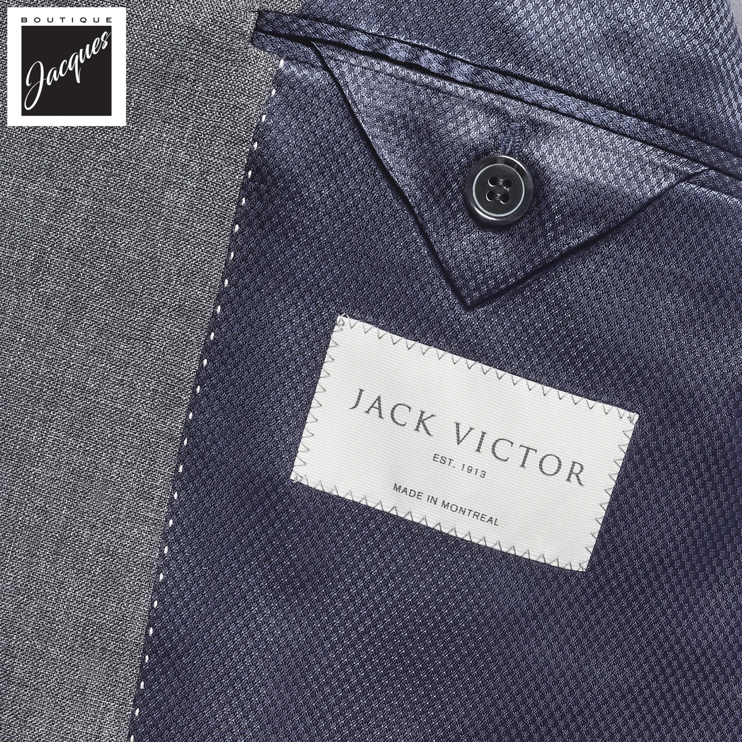 Gray Morton Contemporary Fit Unconstructed Suit - Jack Victor 5 Gray Morton Contemporary Fit Unconstructed Suit - Jack Victor - Image 3