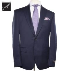 Blue Tonal Stripe Orleans Slim Fit Suit - Jack Victor