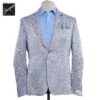 Light Blue Houndstooth Linen-Knit Queens Contemporary Fit Sport Jacket - Jack Victor 1 Light Blue Houndstooth Linen-Knit Queens Contemporary Fit Sport Jacket - Jack Victor -ETON Store JACKVICTORQUEENSNC1483 5