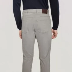 Putty Jackie Brushed Cotton Modern Fit Five Pocket Pants - Jack Victor 9 Putty Jackie Brushed Cotton Modern Fit Five Pocket Pants - Jack Victor -ETON Store JT215640 1552 OM3