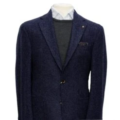 Blue Madison Contemporary Fit DRAGO Wool Sport Jacket - Jack Victor 7 Blue Madison Contemporary Fit DRAGO Wool Sport Jacket - Jack Victor -ETON Store JVC10779 1