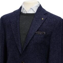 Blue Madison Contemporary Fit DRAGO Wool Sport Jacket - Jack Victor 8 Blue Madison Contemporary Fit DRAGO Wool Sport Jacket - Jack Victor -ETON Store JVC10779 2