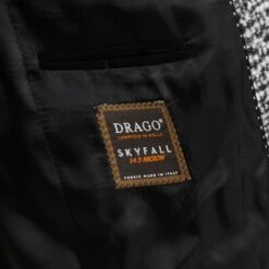 Gray Check Contemporary Fit Wool Silk Sport Jacket - Jack Victor 13 Gray Check Contemporary Fit Wool Silk Sport Jacket - Jack Victor -ETON Store JVC10784 6