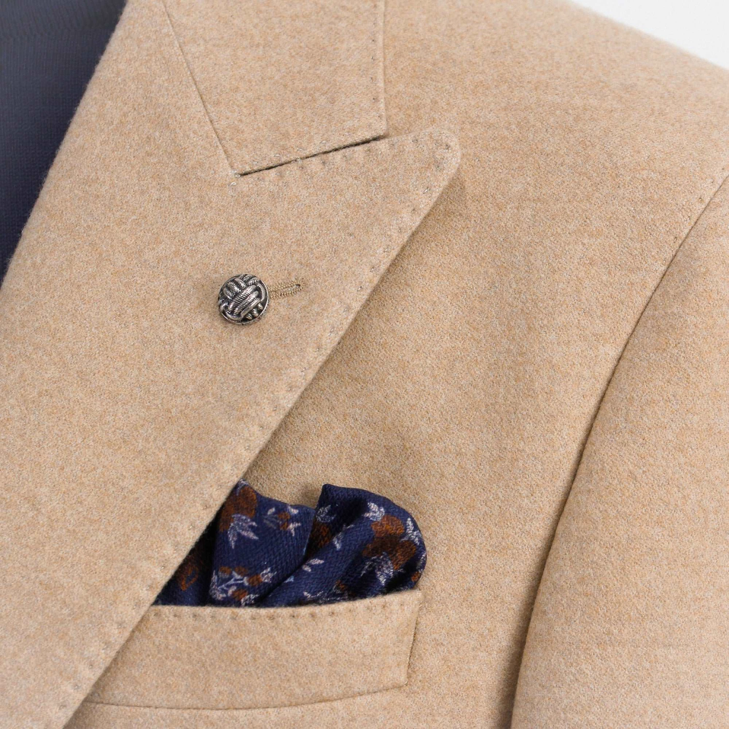 Beige Morgan Contemporary Fit Drago Wool Sport Coat - Jack Victor 8 Beige Morgan Contemporary Fit Drago Wool Sport Coat - Jack Victor - Image 6