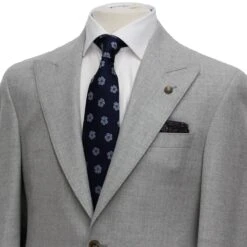 Neat Gray Morgan Contemporary Fit DRAGO Wool Suit - Jack Victor 8 Neat Gray Morgan Contemporary Fit DRAGO Wool Suit - Jack Victor -ETON Store JVC30775 2