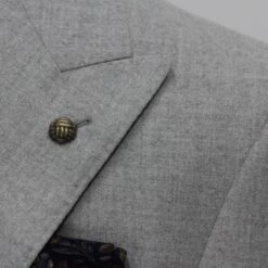 Neat Gray Morgan Contemporary Fit DRAGO Wool Suit - Jack Victor 10 Neat Gray Morgan Contemporary Fit DRAGO Wool Suit - Jack Victor -ETON Store JVC30775 3