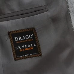 Neat Gray Morgan Contemporary Fit DRAGO Wool Suit - Jack Victor 11 Neat Gray Morgan Contemporary Fit DRAGO Wool Suit - Jack Victor -ETON Store JVC30775 4