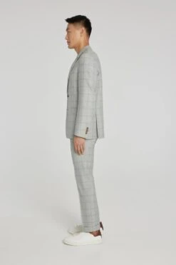 Light Grey Subtle Windowpane Check McAllen Contemporary Fit Suit - Jack Victor 13 Light Grey Subtle Windowpane Check McAllen Contemporary Fit Suit - Jack Victor -ETON Store JVC30808 LIGHT GREY 20716 1800x1800 8cf8fd6d 61de 4762 9498 5aa5d9325623