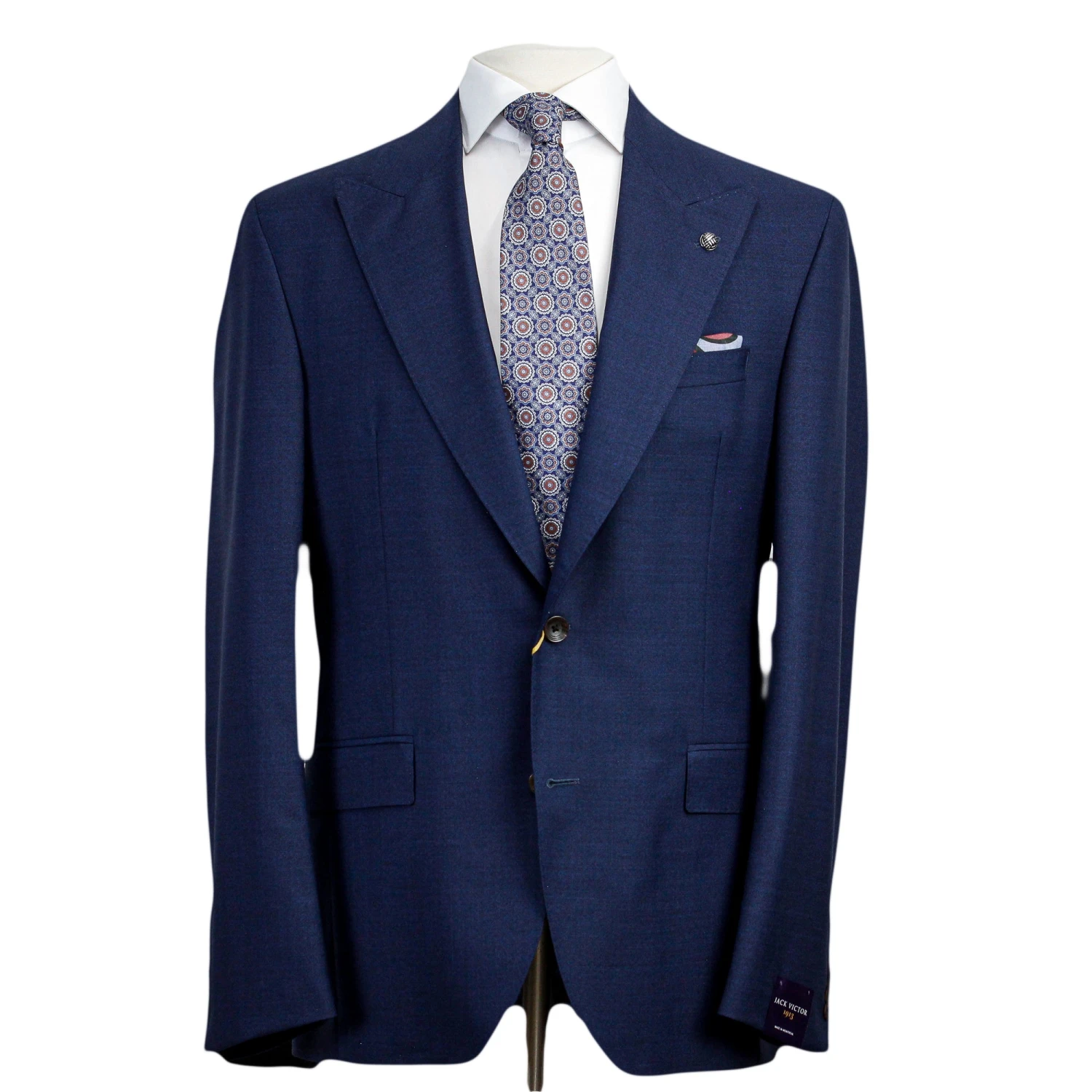 Dark Blue Morgan Contemporary Fit Suit - Jack Victor 3 Dark Blue Morgan Contemporary Fit Suit - Jack Victor