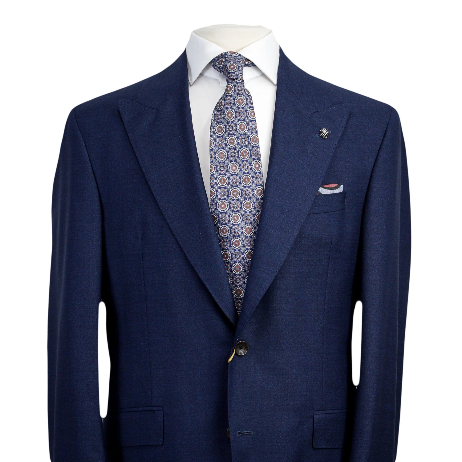 Dark Blue Morgan Contemporary Fit Suit - Jack Victor 7 Dark Blue Morgan Contemporary Fit Suit - Jack Victor - Image 5