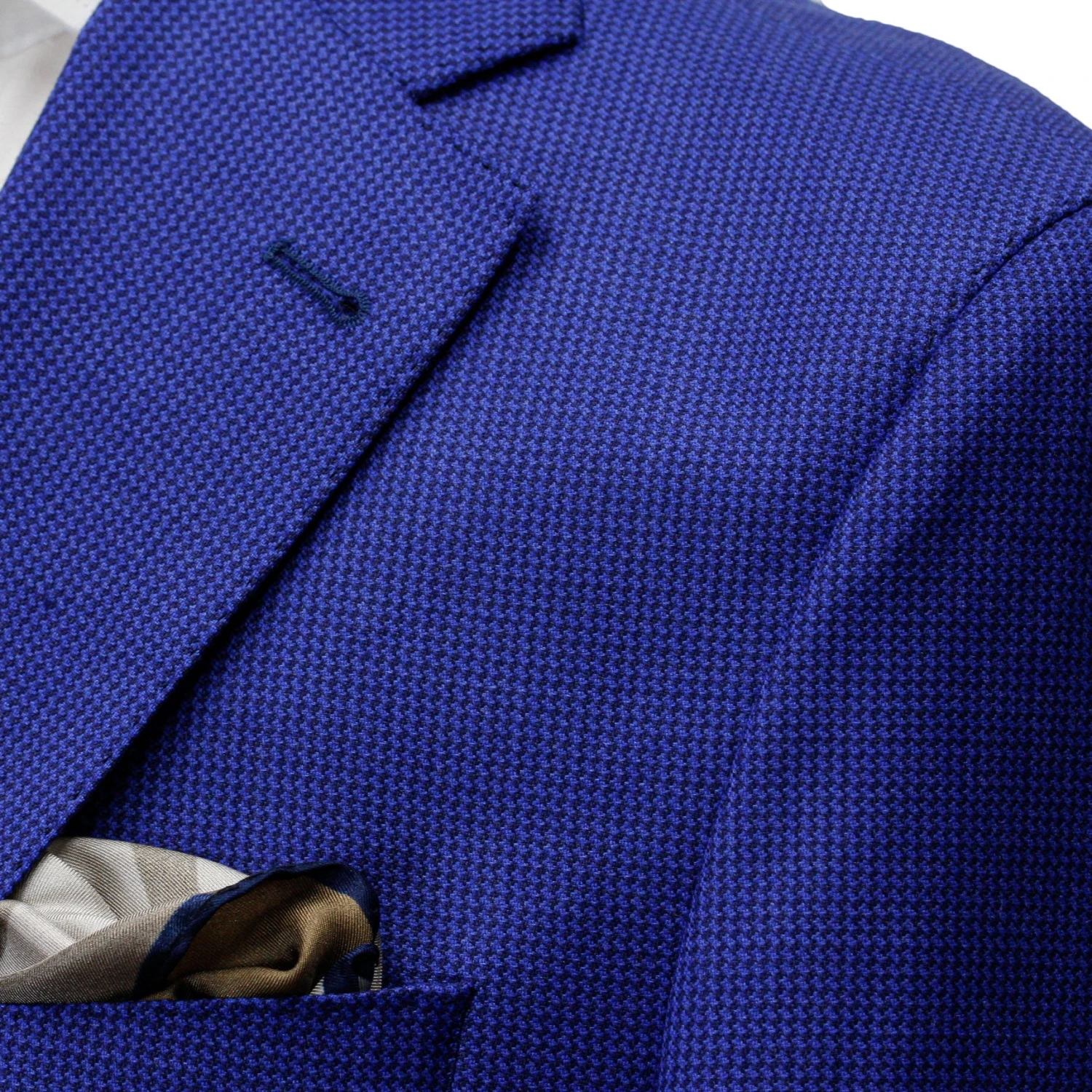 Royal Blue Birdseye Madison Contemporary Fit Sport Jacket - Jack Victor 1913 Collection 6 Royal Blue Birdseye Madison Contemporary Fit Sport Jacket - Jack Victor 1913 Collection - Image 4