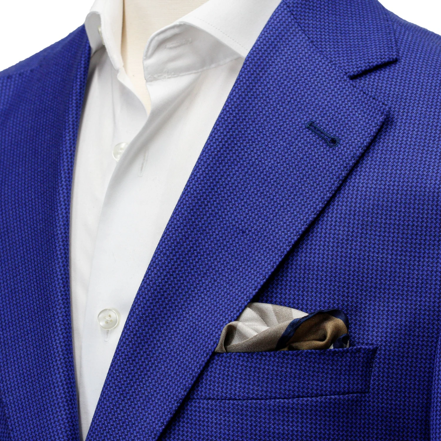 Royal Blue Birdseye Madison Contemporary Fit Sport Jacket - Jack Victor 1913 Collection 8 Royal Blue Birdseye Madison Contemporary Fit Sport Jacket - Jack Victor 1913 Collection - Image 6