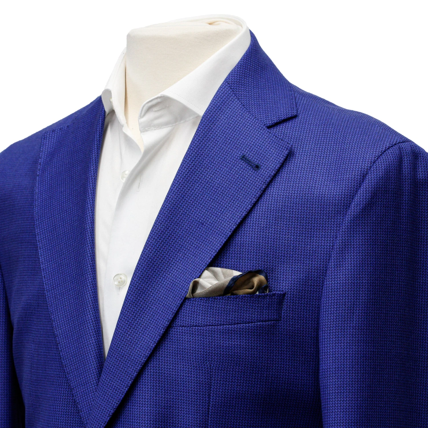 Royal Blue Birdseye Madison Contemporary Fit Sport Jacket - Jack Victor 1913 Collection 4 Royal Blue Birdseye Madison Contemporary Fit Sport Jacket - Jack Victor 1913 Collection - Image 2