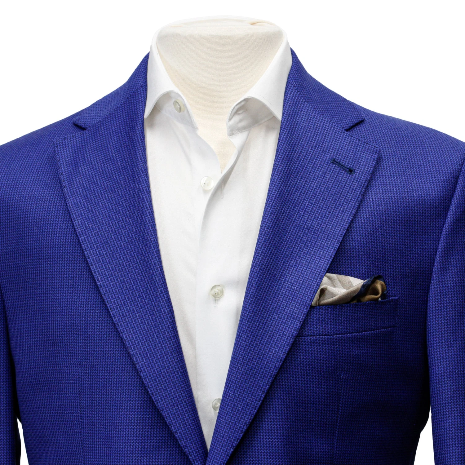 Royal Blue Birdseye Madison Contemporary Fit Sport Jacket - Jack Victor 1913 Collection 5 Royal Blue Birdseye Madison Contemporary Fit Sport Jacket - Jack Victor 1913 Collection - Image 3